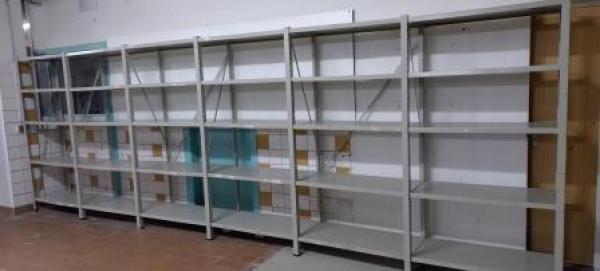 Schwerlaststeckregal 6 x 1,65 x 0,5 m